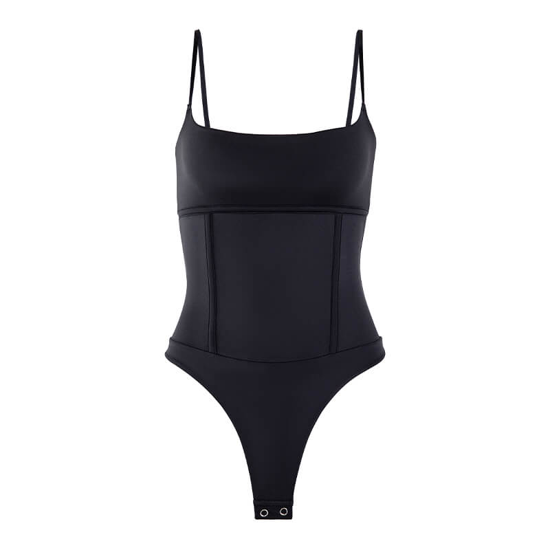 Wholesale Corset Bodysuit Thong Butt Cami Body Shaper MT000372B