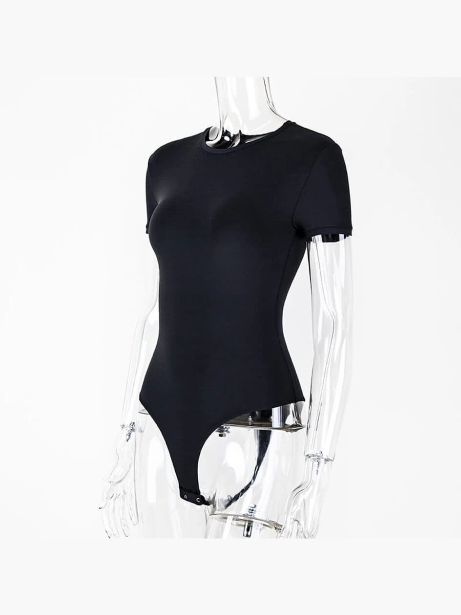 Seamless Bodysuit Shapewear Black Zip Up Bodysuit MT000602 – Gallery