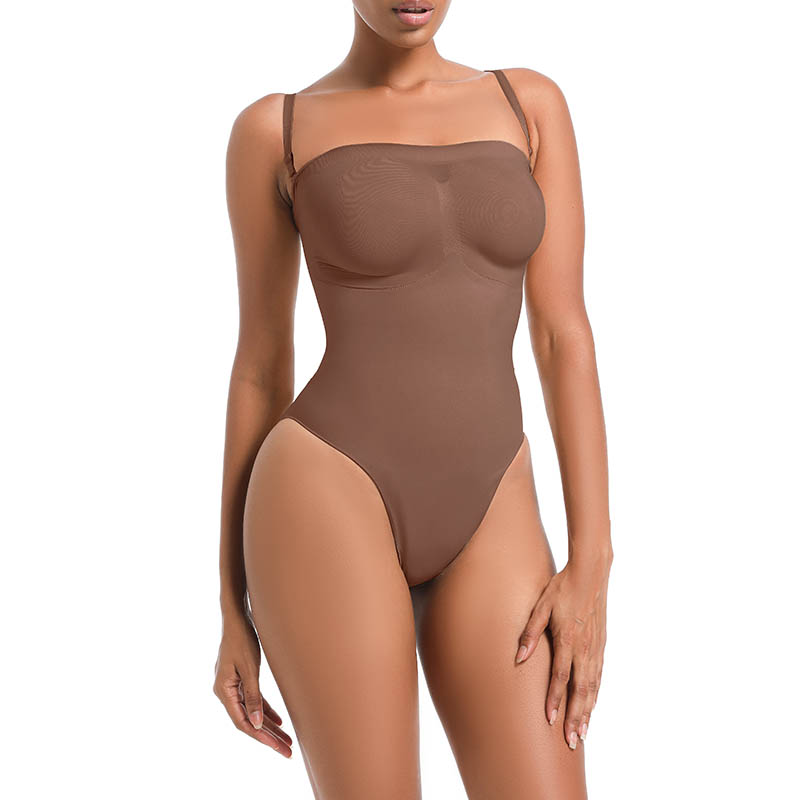 Wholesale Plus Size Bandeau Shapewear Tupe Top Bodysuit MT000453