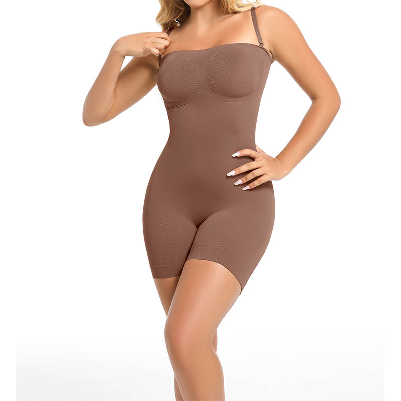 NANBIN Wholesale Seamless Mid Thigh Strapless Shapewear Mt000454