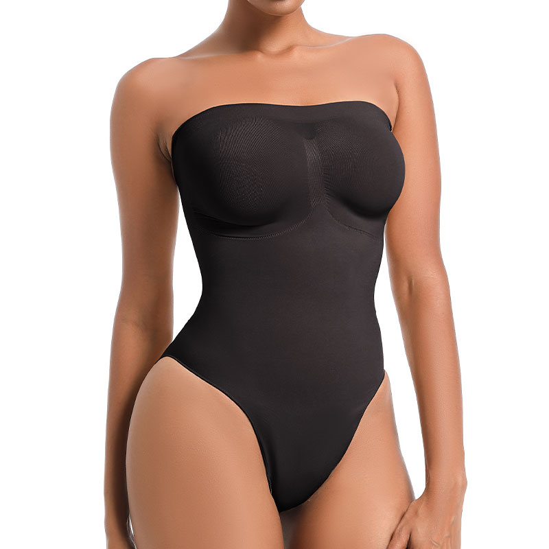 Wholesale Plus Size Bandeau Shapewear Tupe Top Bodysuit MT000453