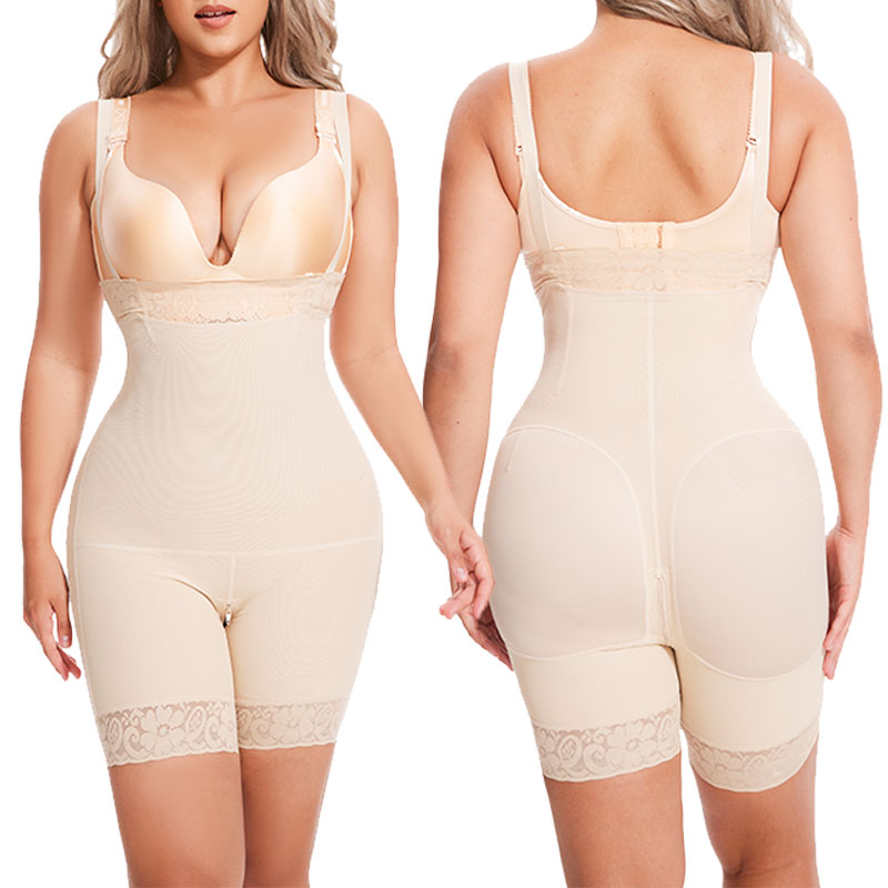 Wholesale Sculpt Lace Fajas Colombianas Shapewear Postpartum MT000429N