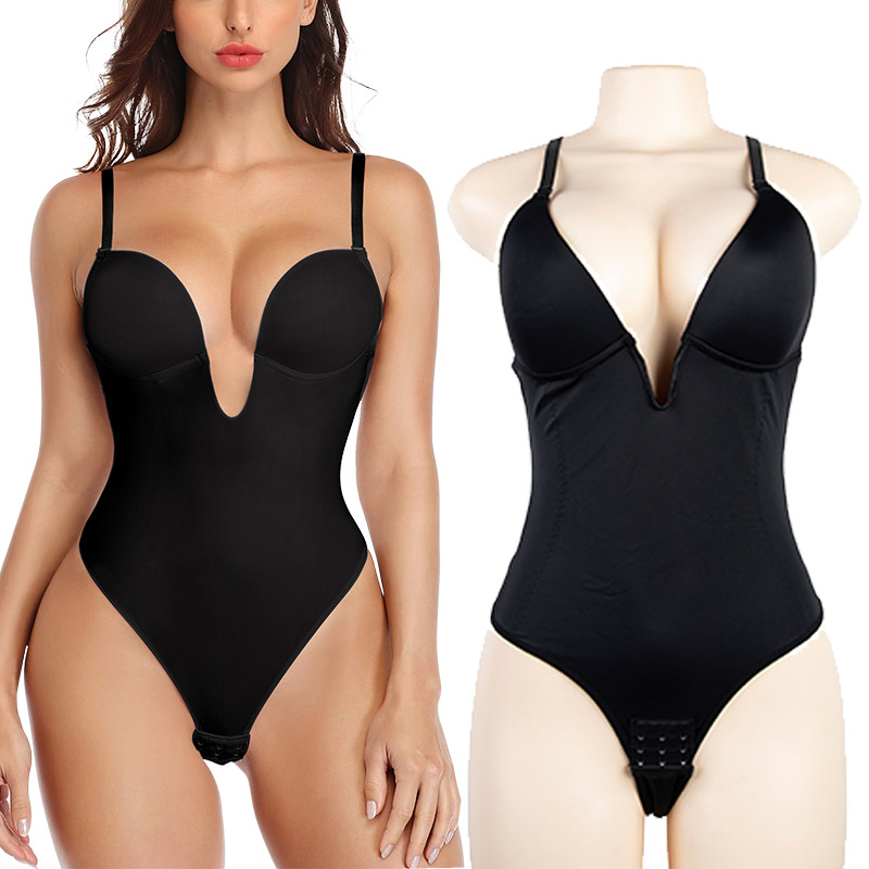 Wholesale Seamless Butt Lift Open Crotch Racerback Shapewear MT000111 - alternate view