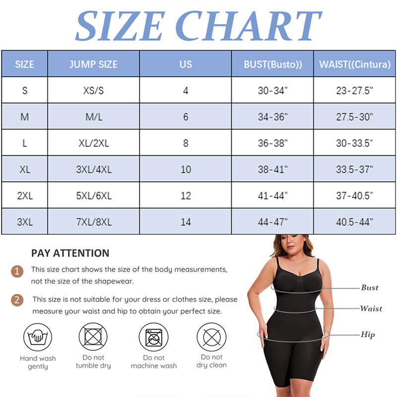 NANBIN - Body sem costuras até à coxa, para venda por grosso, MT000459