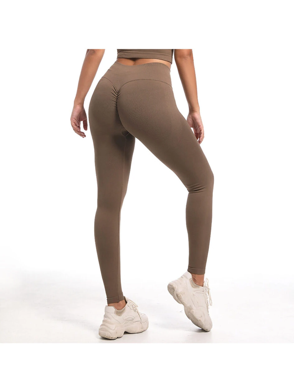 Seamless High-Waist Shaping Leggings