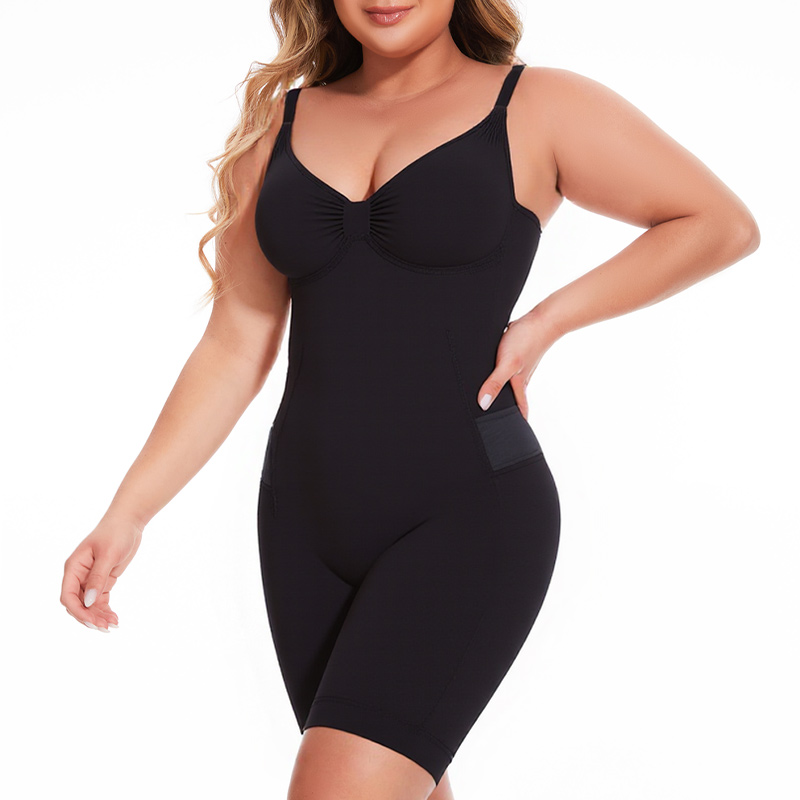 Wholesale Butt Lift Tummy Control Sculpt Rear-Release Bodysuit MT000825