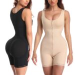 Wholesale Shapewear Plus Size Lace Butt Lifting Body Shaper Bodysuit MHW100023