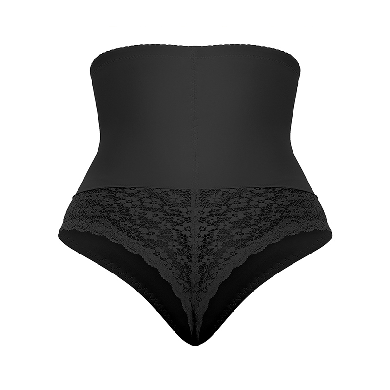 Wholesale Sexy Slimming Butt Lifter High Waist Lace Thong Shapewear MT000114 - alternate view