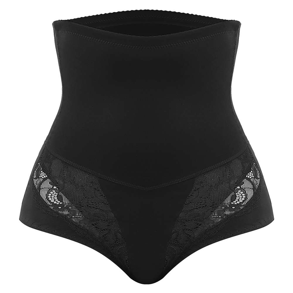 Wholesale Lace Panties High Waisted Sexy Plus Size Skinny Body Shaper MT000116 - alternate view
