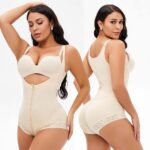 Wholesale Shapewear Lace Plus Size Open Bust Slimming Bodysuit MT000257