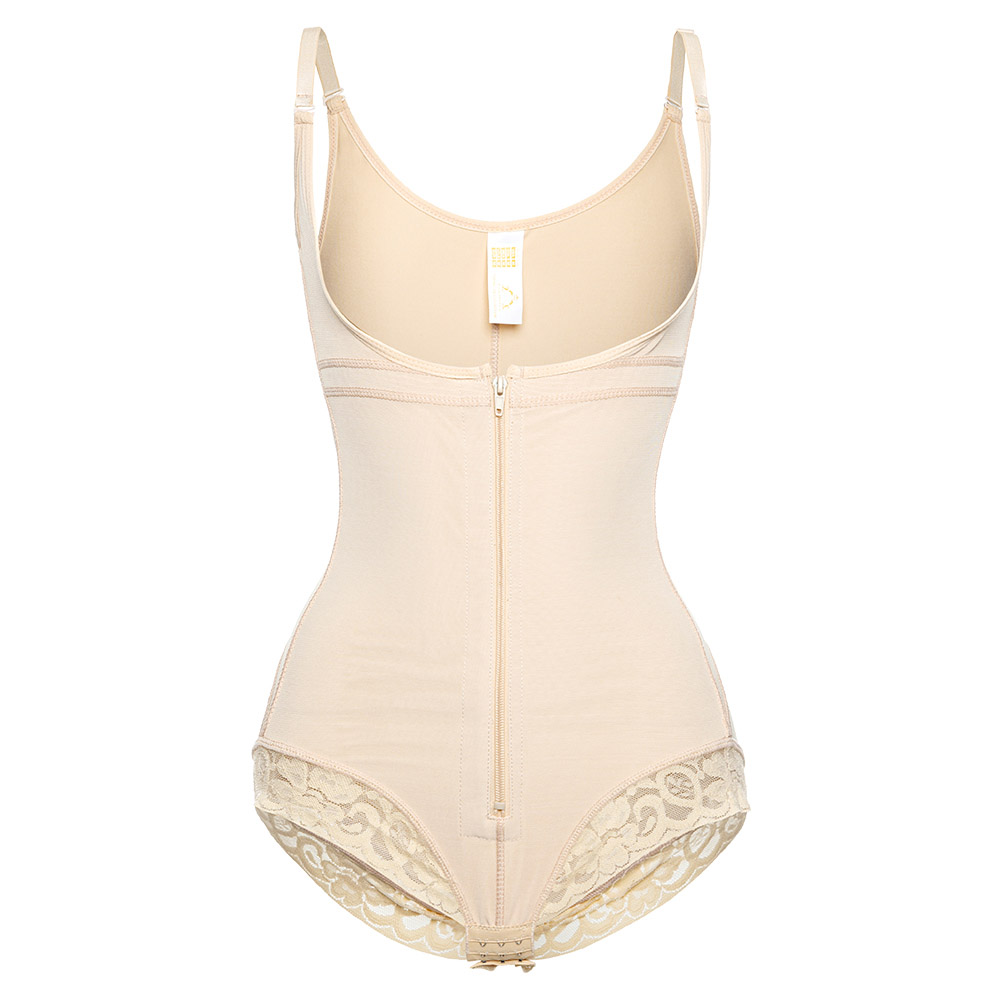Wholesale Shapewear Lace Plus Size Open Bust Slimming Bodysuit MT000257 - alternate view