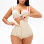 Wholesale Shapewear Lace Plus Size Open Bust Slimming Bodysuit MT000257