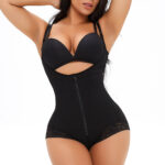 Wholesale Shapewear Lace Plus Size Open Bust Slimming Bodysuit MT000257