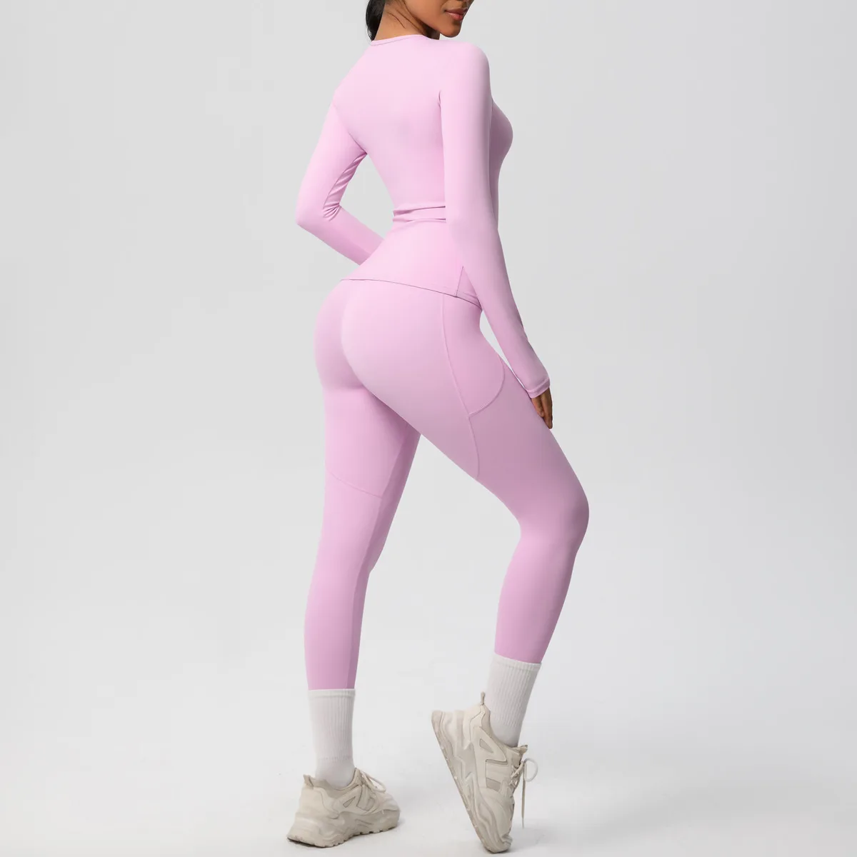 Nanbin pink tracksuit for women MH134017 – Gallery