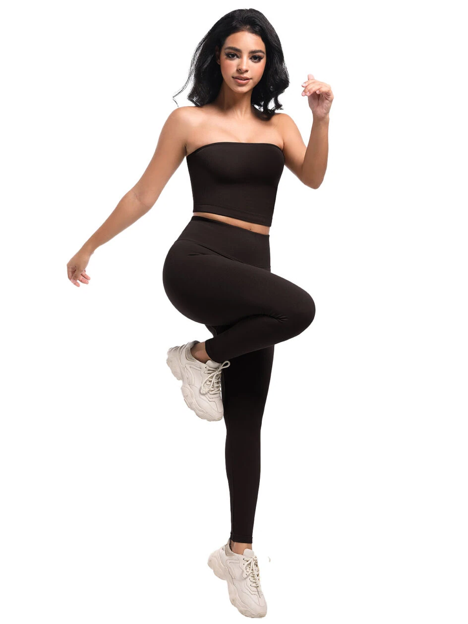 Leggings sculptants sans coutures à taille haute