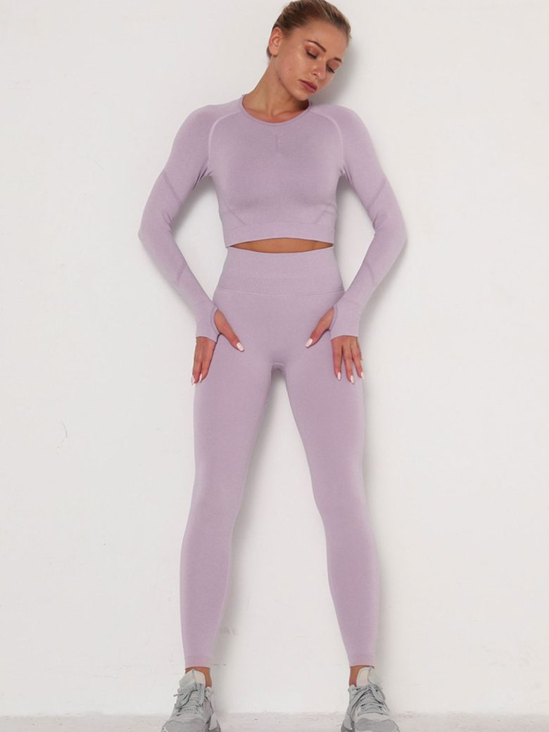 Wholesale Yoga Leggings Set Women’s Workout Set 3 Piece Tracksuit MH13926