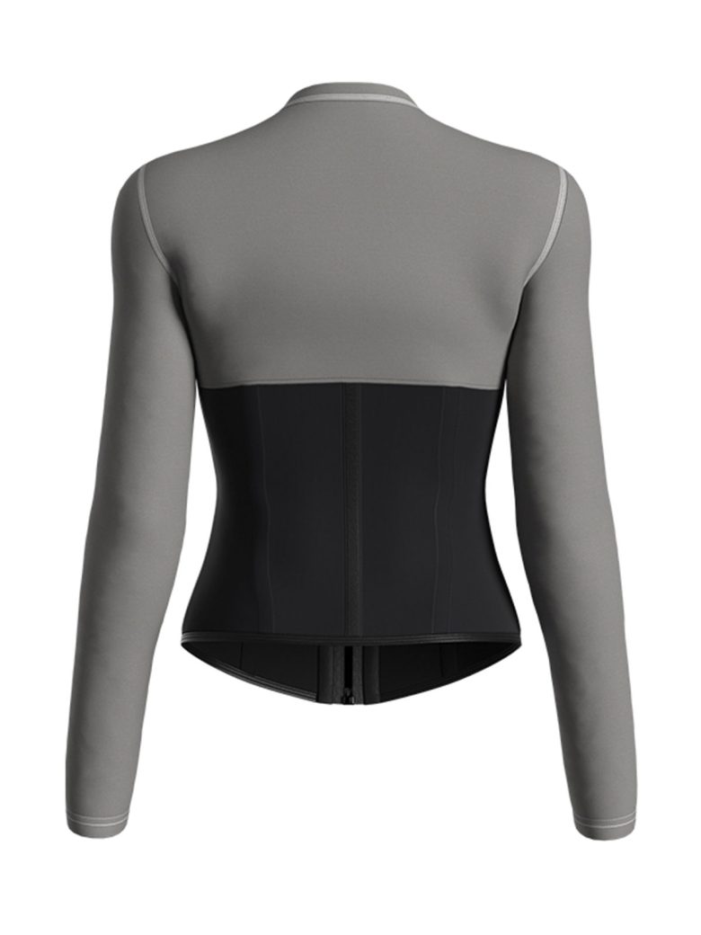 zipper compression t-shirt - alternate view