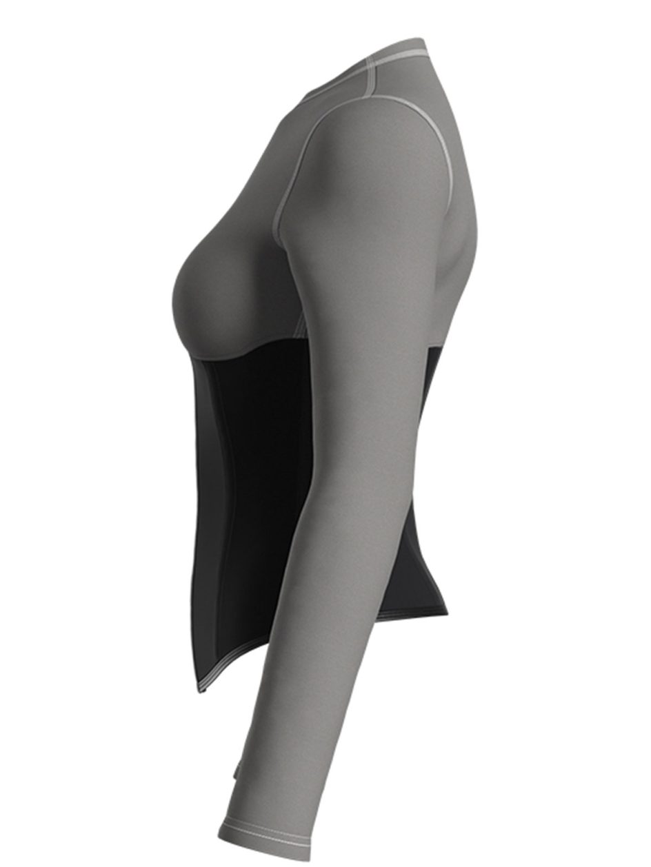 zipper compression t-shirt