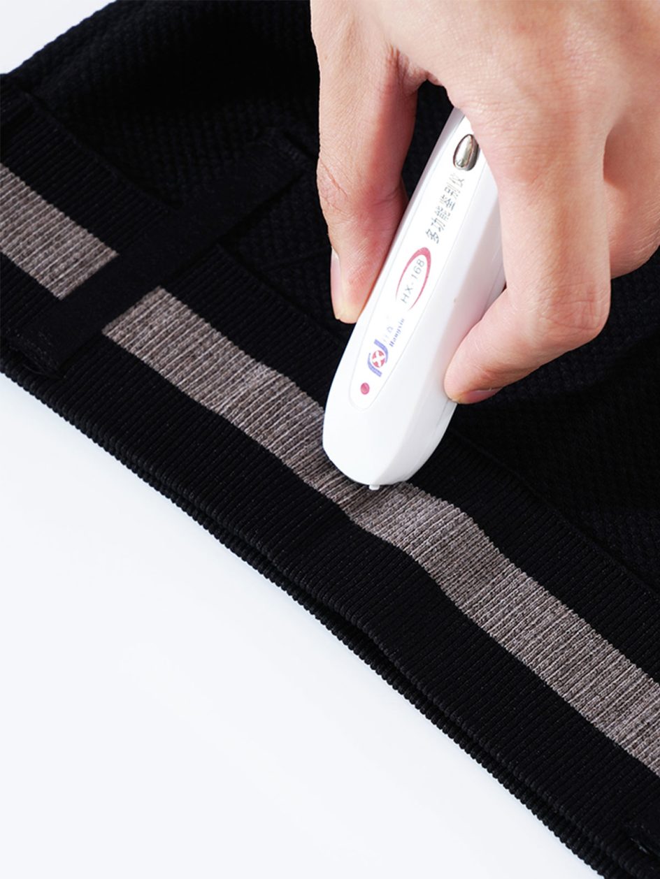 Calças personalizadas, sem costuras e respiráveis, para realçar o rabo – MHW100251