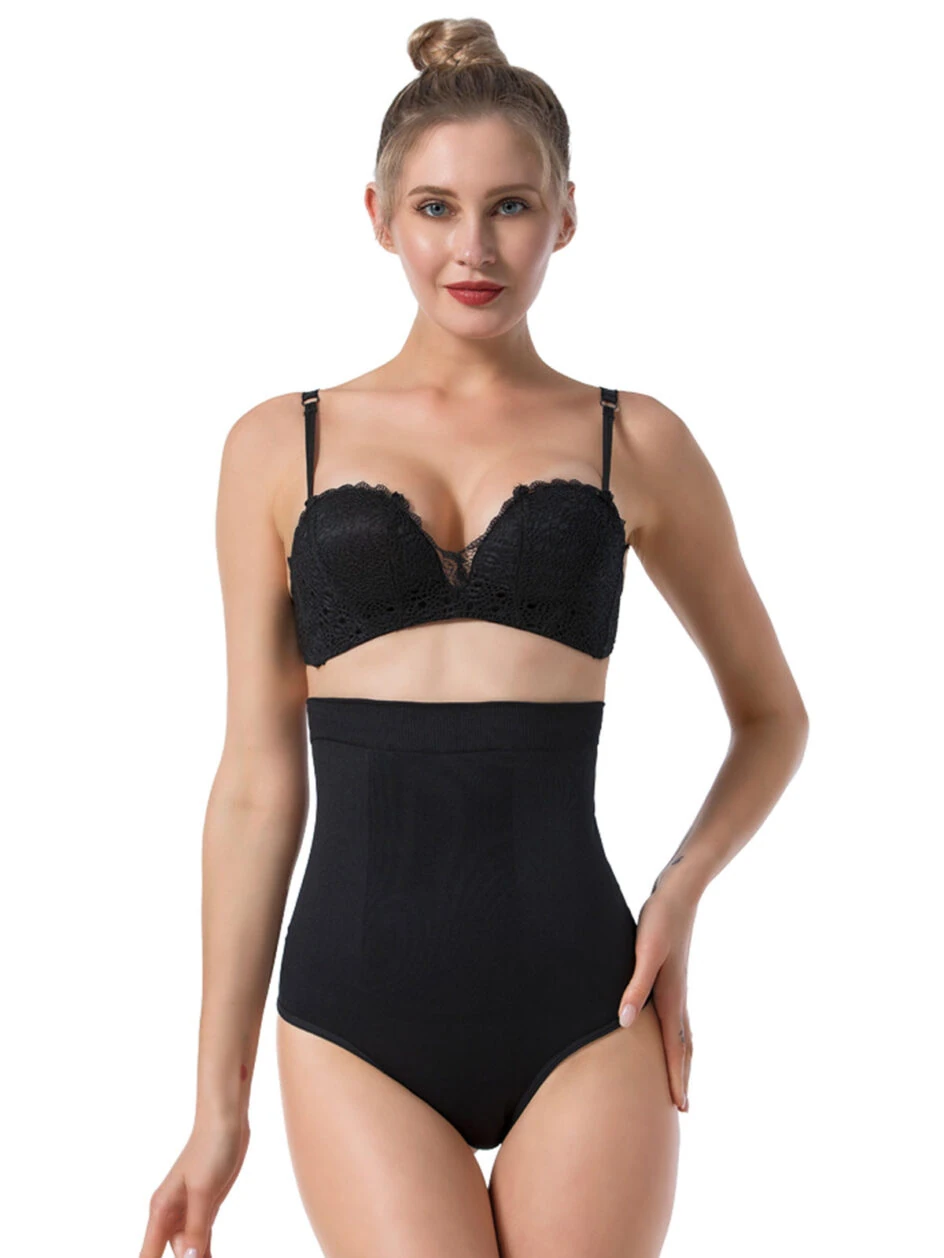 roupa interior de cintura alta com efeito modelador
