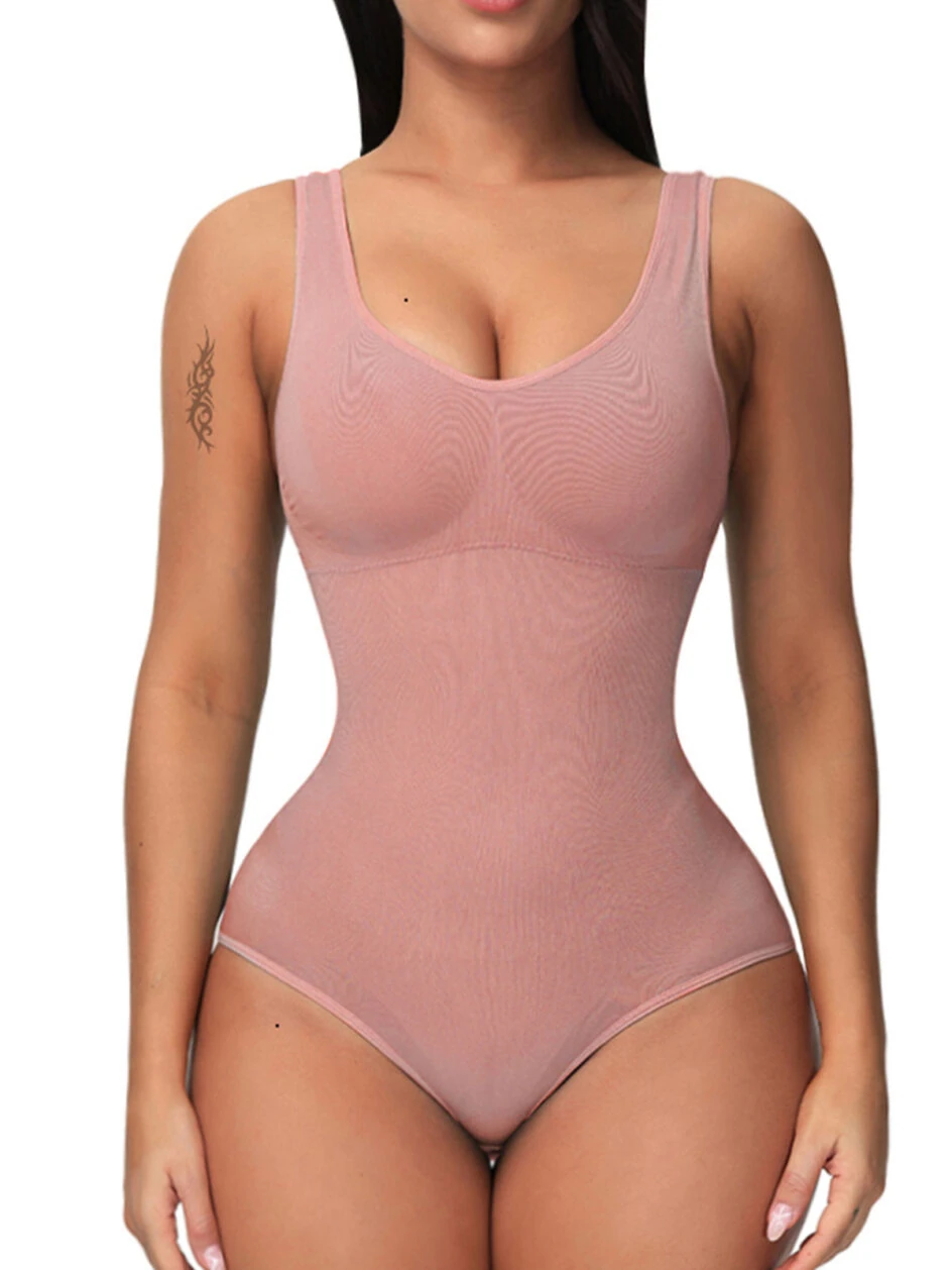 Bodysuit with Built-In Bra