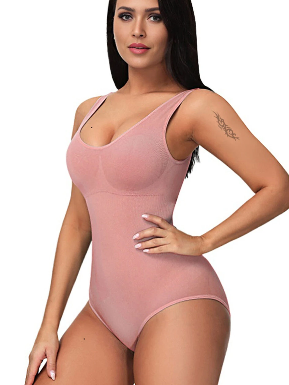 Bodysuit with Built-In Bra