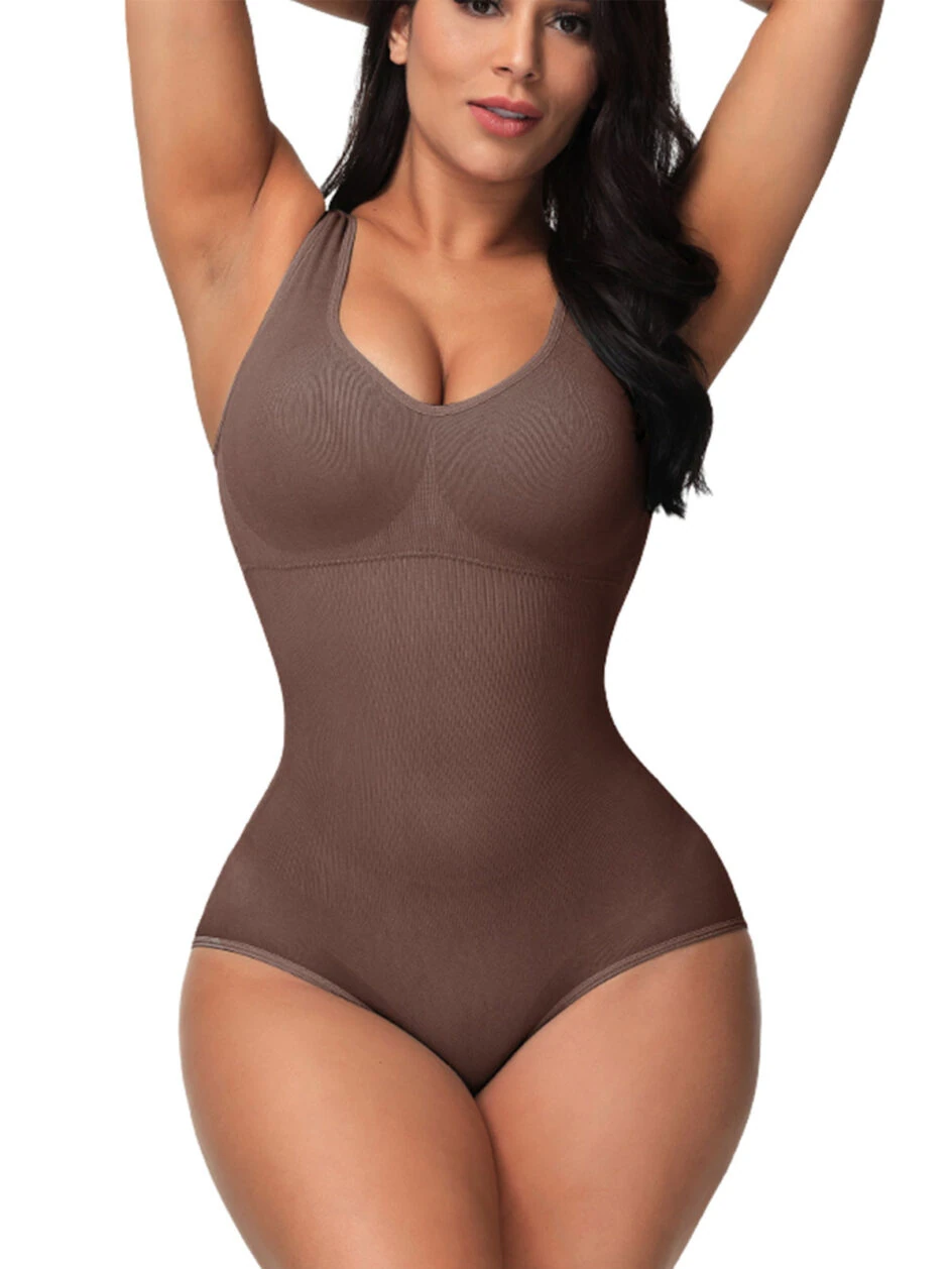 Bodysuit with Built-In Bra