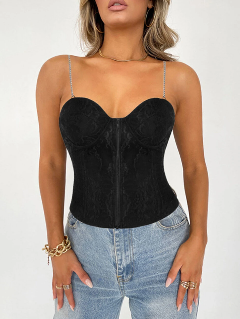 Overbust Corset With Straps