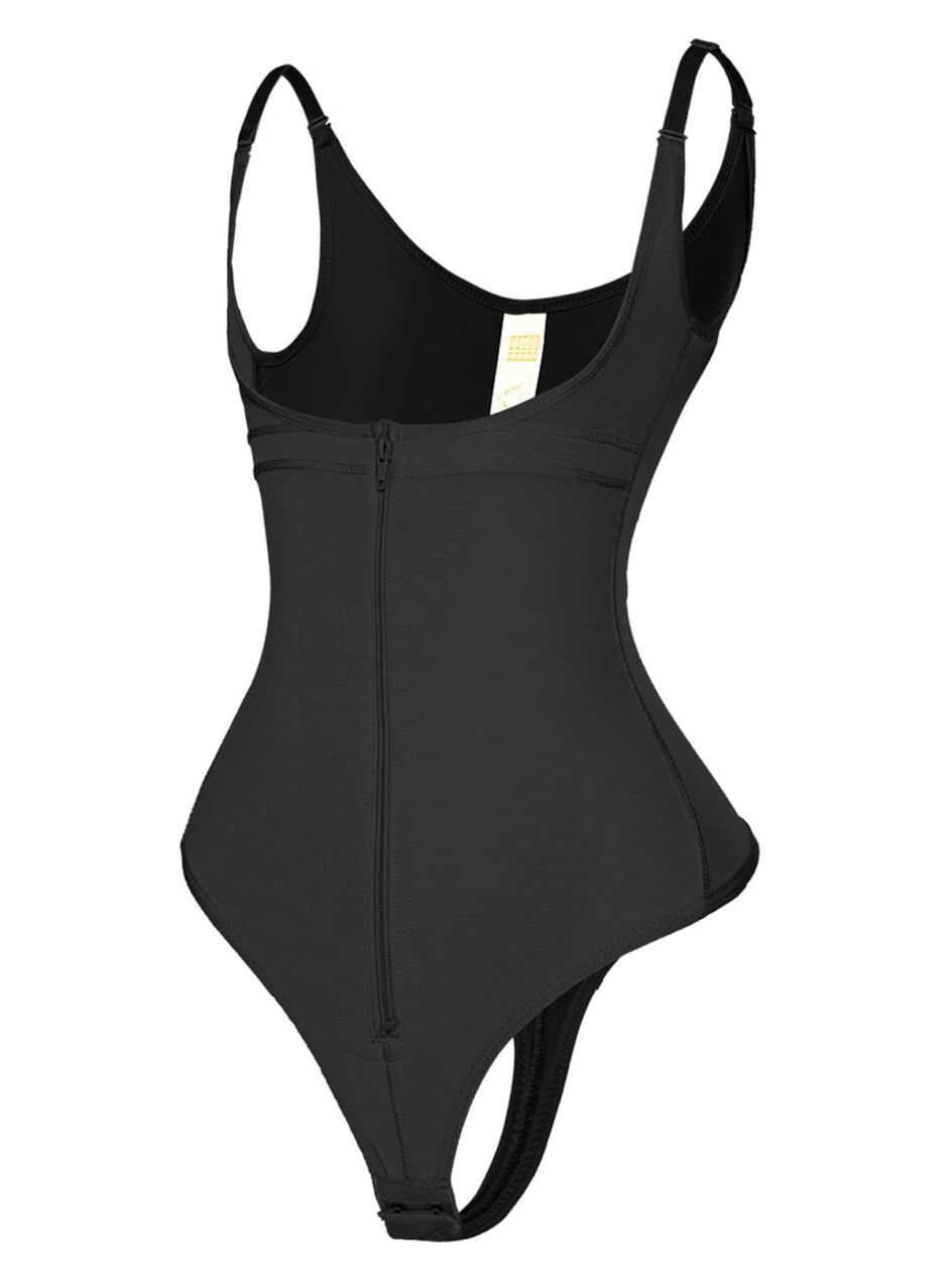 Open Bust Thong Bodysuit