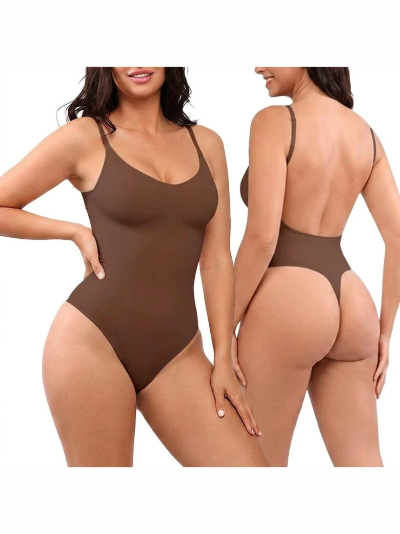 Backless Seamless Thong Shapewear - alternate view