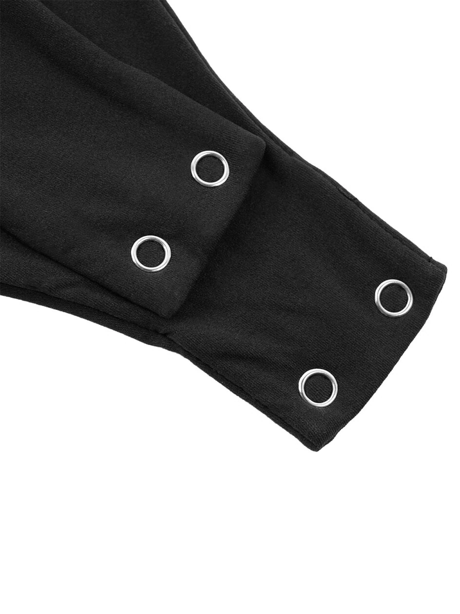 Turtleneck Thong Bodysuit