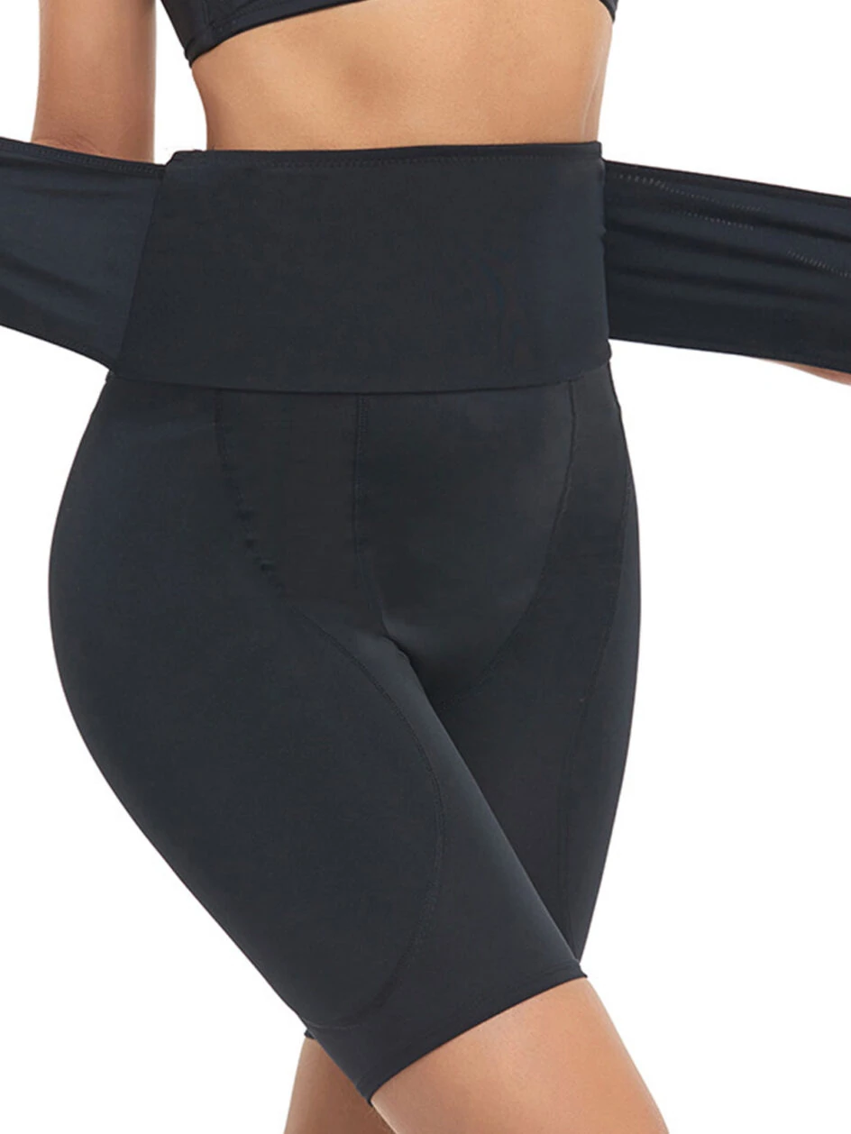 Shorts mit hoher Taille