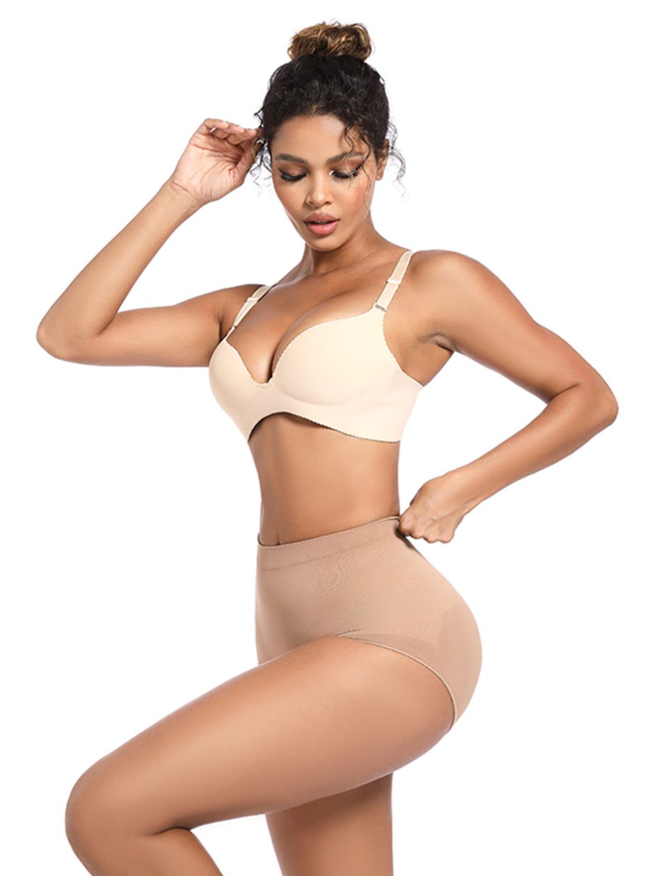 Cueca de cintura alta sem costuras