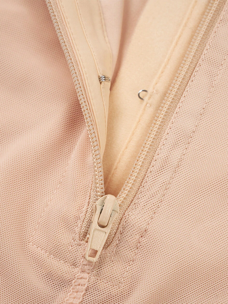 Tummy-Control-Bodysuit-front-zipper-design