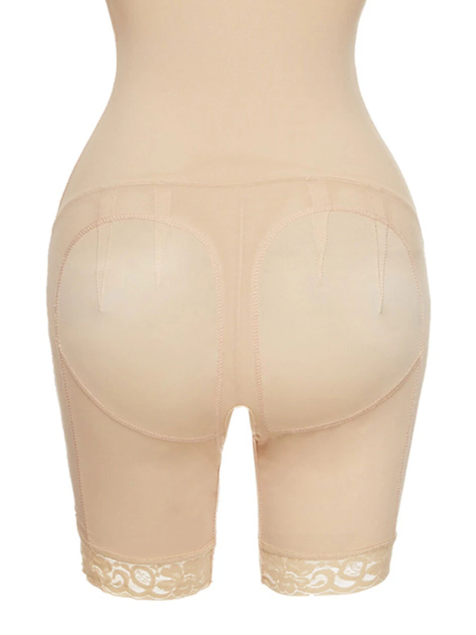 Tummy-control-faja-back-view-showing-light-compression-mesh-seat