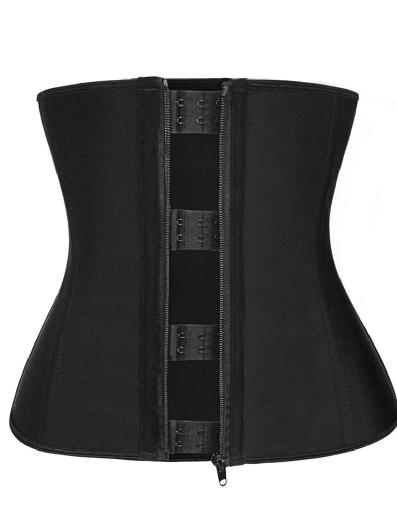 Zip Up Latex Waist Trainer - alternate view