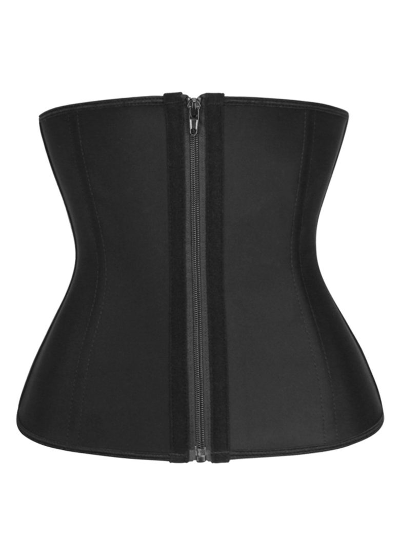 Zip Up Latex Waist Trainer