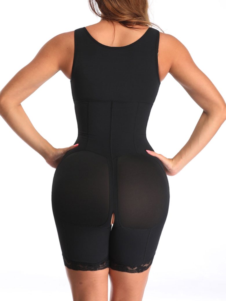 Body modelador com fecho de correr - vista alternativa
