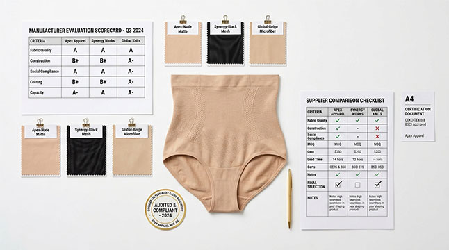 So wählen Sie den richtigen Hersteller für Shapewear aus: Ein umfassender Leitfaden für Marken