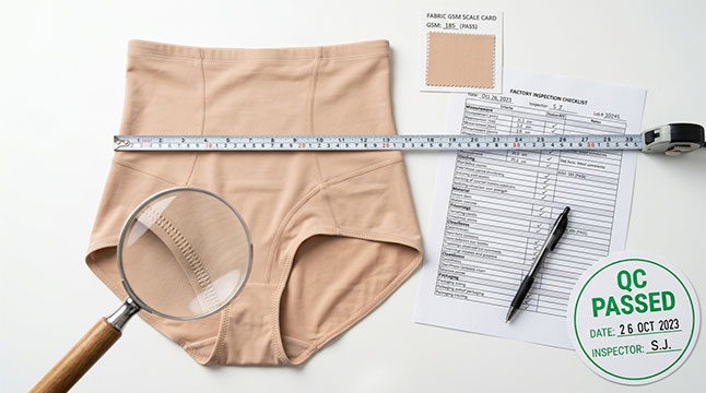 Checkliste für die Werksinspektion von Shapewear: Ein umfassender Leitfaden für Marken