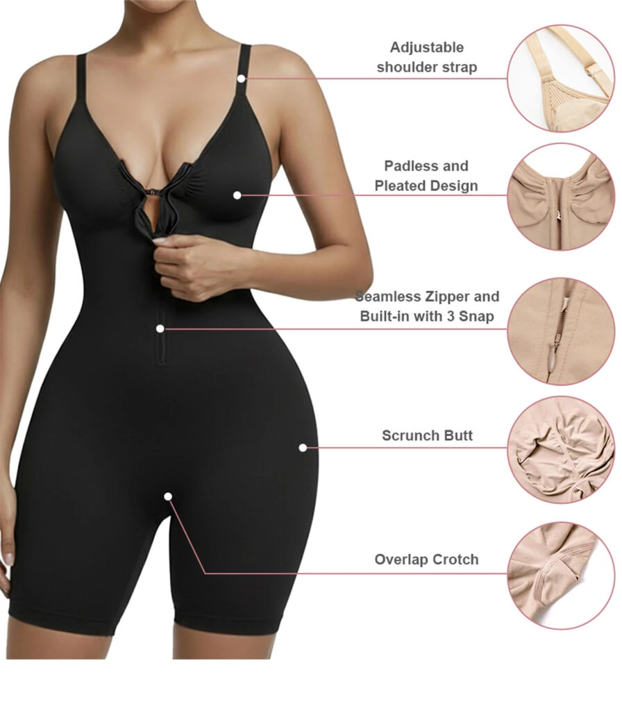 Front Zip Bodysuit - Image 6