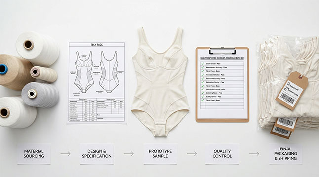 Wie lange dauert die Herstellung von Shapewear? Ein Leitfaden zum Produktionsablauf