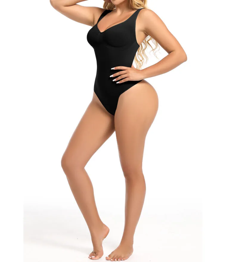 Seamless Thong Shapewear Bodysuit