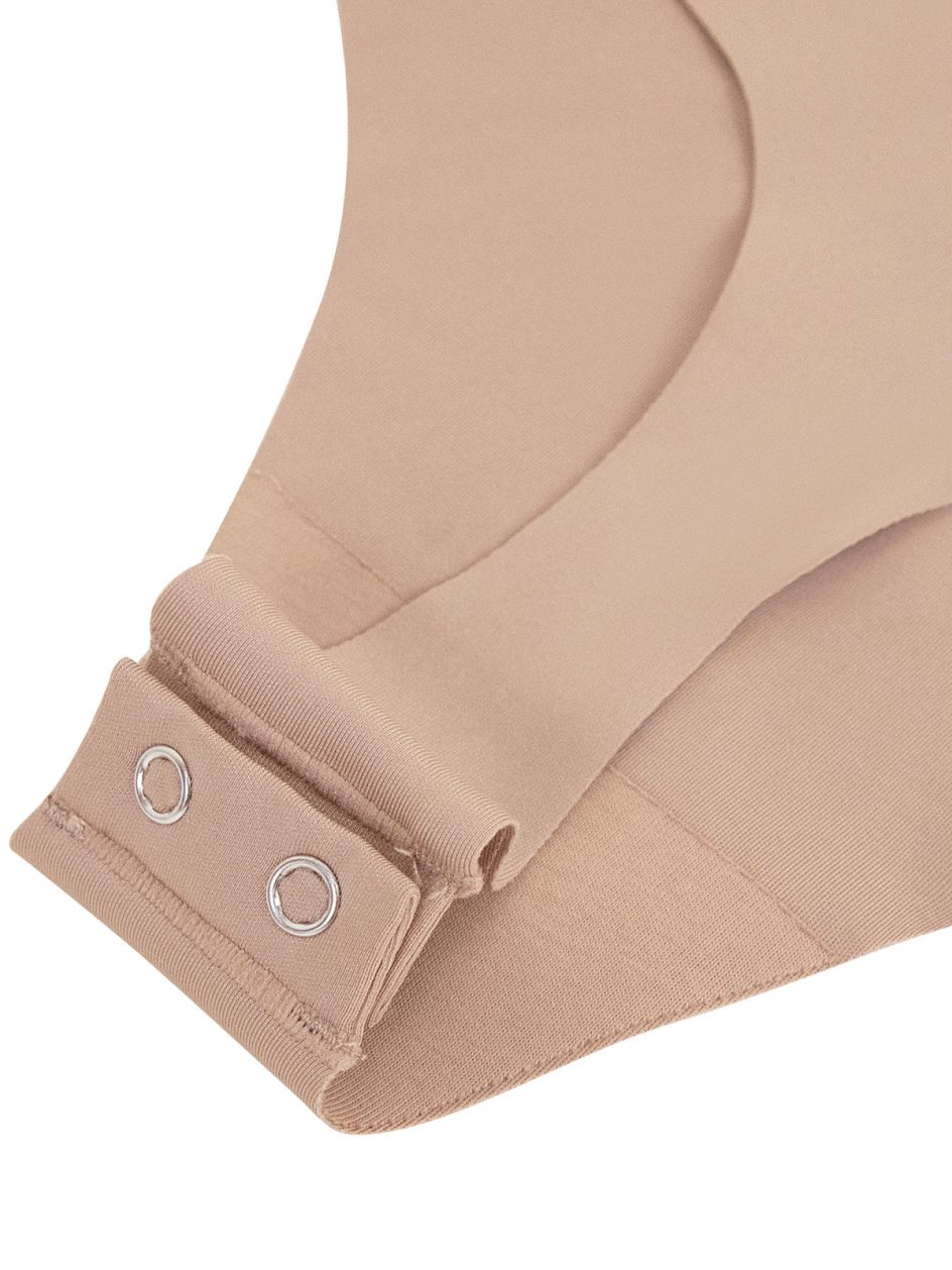Körperformender Slip mit V-Ausschnitt