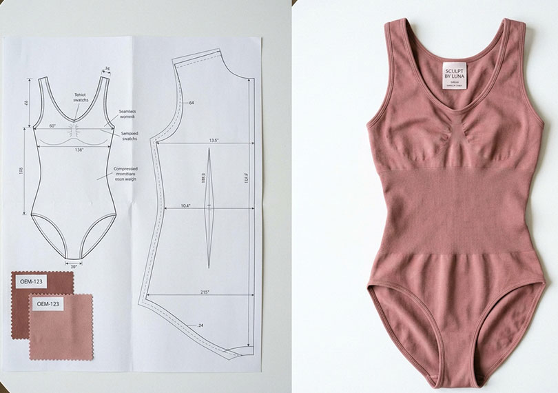 Seamless Shapewear OEM vs ODM