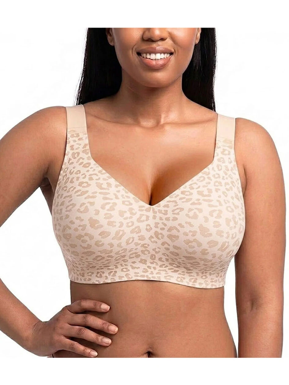 Plus Size Supportive Seamless Bra - Image 3