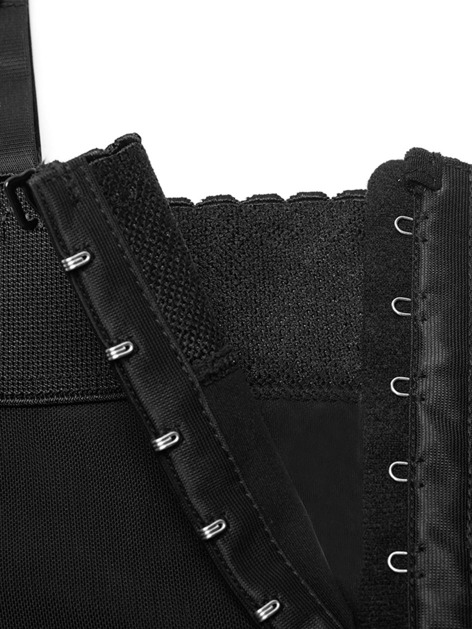 Cueca com alças removíveis para levantar o rabo