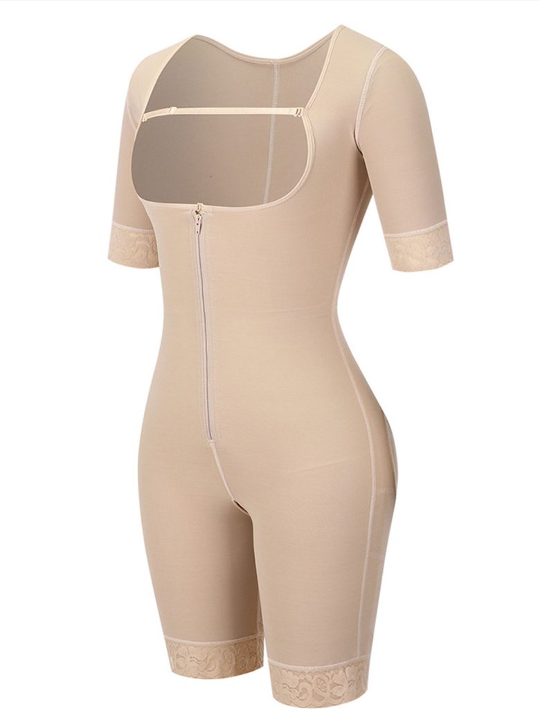 Full Body Shaper with Sleeves - alternate view