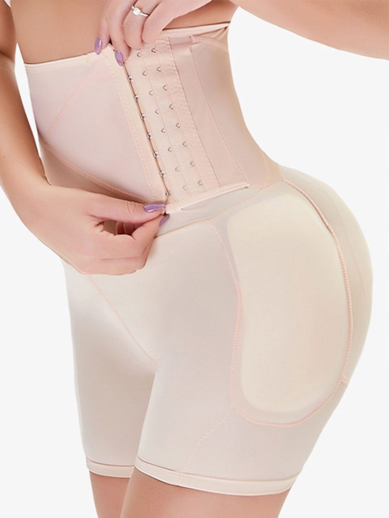 Pantalones cortos con almohadillas extraíbles para levantar los glúteos