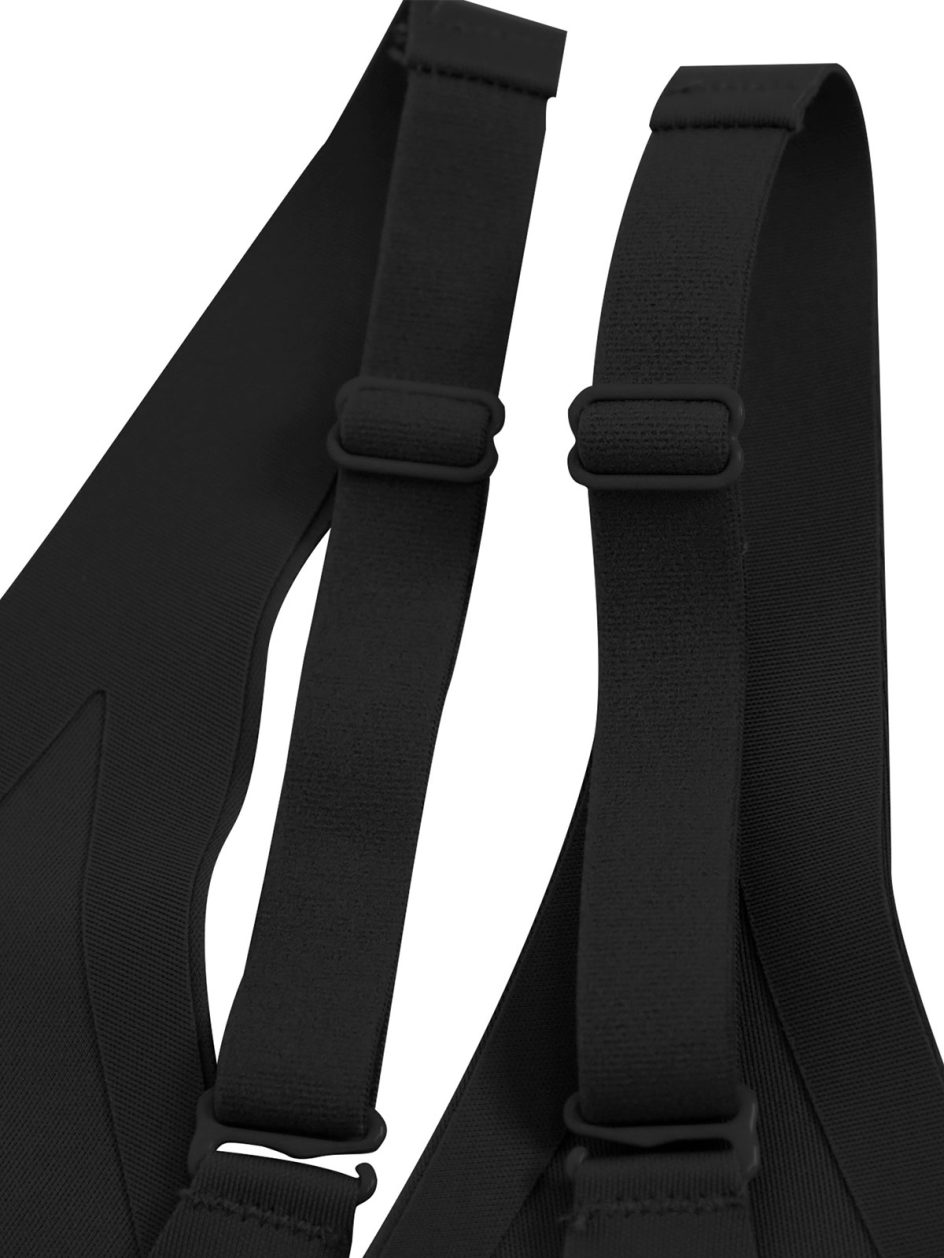 V Neck Mid Thigh Bodysuit